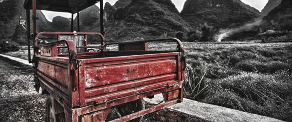 Tuk Tuk in Yangshou, China