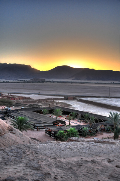 Wadi Rum, Jordan Sunrise - edited with HDR Efex Pro 2