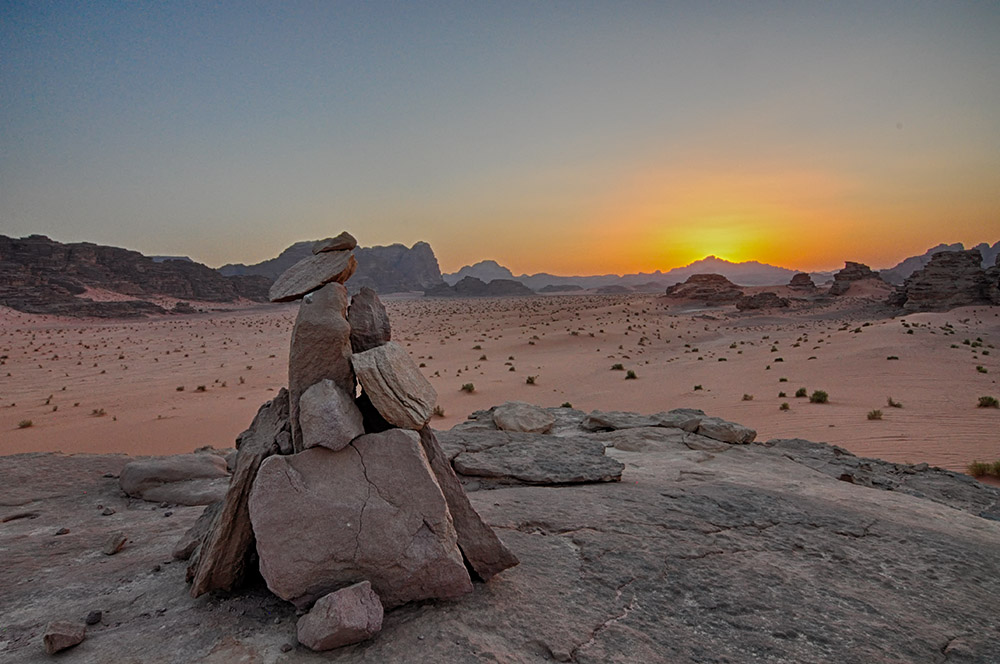 More realistic Wadi Rum Sunset